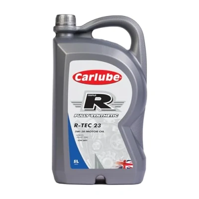 Immagine di Carlube Triple R 5W 30 ACEA C2, API SP, PSA Olio Motore Completamente Sintetico TEC 23 5L