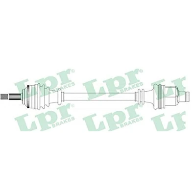 Immagine di LPR DS39135 Albero motore / Semiasse 713, 756 86,5 RENAULT: CLIO 2, Kangoo I, I Express