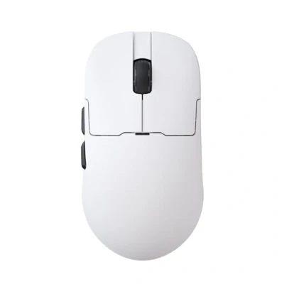 Immagine di MAGIC REFINER X AJAZZ AJ159 Mouse Da Gioco Wireless, per PC Cablati 2.4G/USB C, Computer Ricaricabili, Sensore PAW3395, 6 DPI Regolabili Fino a 26000 PC/Mac Bianco