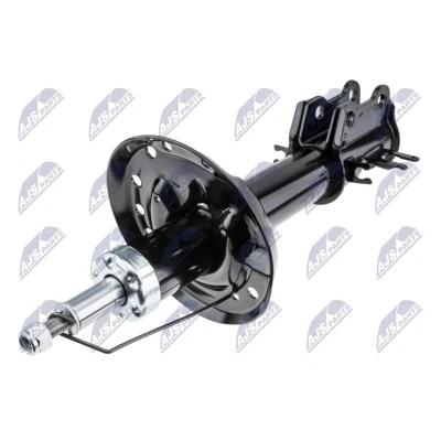 Immagine di NTY A FT 042 Ammortizzatore Assale anteriore Sx pressione del gas doppio tubo tipo McPherson Spina superiore, Collare inferiore