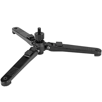 Immagine di Koolehaoda Mini treppiede, Supporto universale per piede monopiede con vite da 3/8&quot; testa a sfera KM3