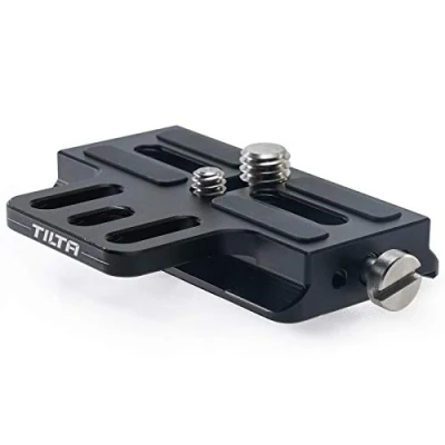 Immagine di Tilta Baseplate a Sgancio Rapido Estesa Compatibile con DJI RS4/RS4 Pro/RS3/RS3 Pro/RS2/RSC2 Filettature 1/4“ 20 e 3/8 16 TGA ERP