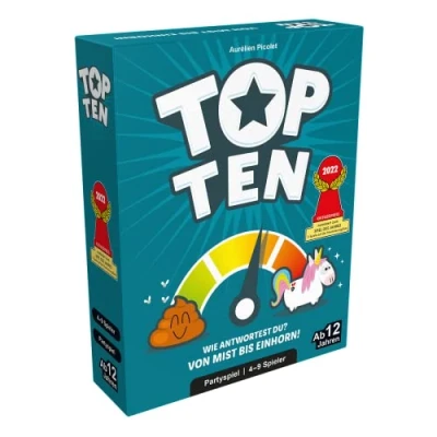 Immagine di Asmodee Top Ten, Multicolore, COGD0008, Gioco in tedesco
