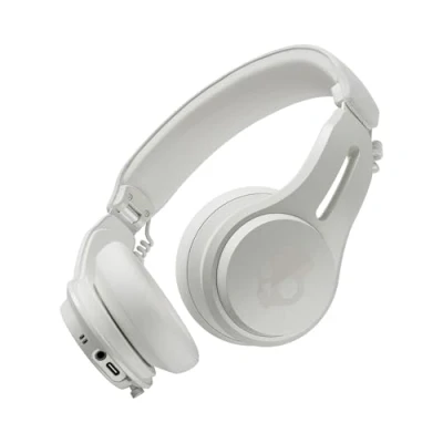 Immagine di Skullcandy Icon ANC Cuffie On Ear Wireless e Bluetooth con Cancellazione Attiva del Rumore Microfono, 60 Ore di Autonomia, Compatibili iPhone Android Bone
