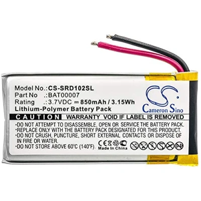 Immagine di TECHTEK batterie compatibile con [Cardo] Packtalk Duo, Scala Rider Packtalk, SRPT0102 sostituisce BAT00007