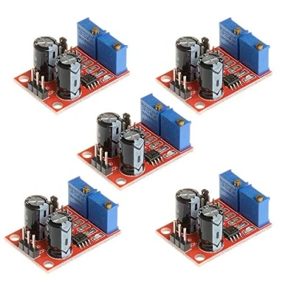 Immagine di Fasizi 5pcs NE555 Generatore di segnale a onda quadrata modulo regolabile ciclo frequenza impulso