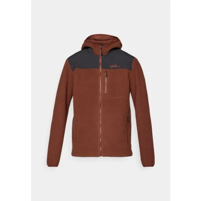 Immagine di Jack Wolfskin Kammweg Giacca in pile, Uomo, Taglia: Small, Hot choc