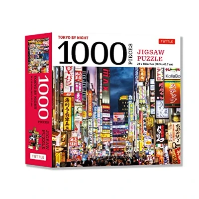 Immagine di Tuttle Publishing Tokyo by Night Jigsaw Puzzle