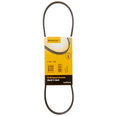 Immagine di CONTITECH 3PK740 Cinghia Poly V 740 3 RENAULT: CLIO 2, TWINGO 1, DACIA: Sandero I, MG: ZT T Station Wagon