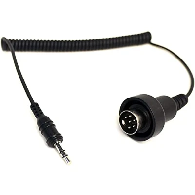 Immagine di Sena SC A0124 Cavo Stereo a 6 pin DIN per Sistemi Audio BMW K1200LT, Adattatore Moto Bluetooth Wireless, 3.5 mm