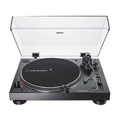 Immagine di Audio Technica AT LP120XUSB BK Direct Drive Turntable (Analog &amp; USB), Fully Manual, Hi Fi, 3…