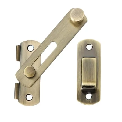 Immagine di Sayayo Serratura Porta Chiusura Della Chiavistello per in Legno piccolo, Acciaio Inossidabile Bronzo, EMS9500 Q