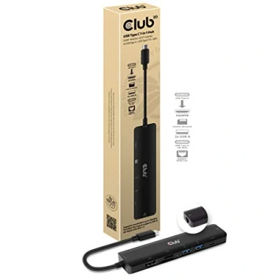 Immagine di CLUB3D USB C 7 1 HUB HDMI 2.0B