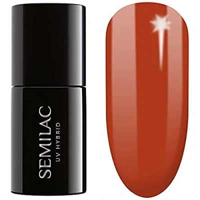 Immagine di Semilac UV Smalto Semipermanente 402 Spicy Pumpkin 7ml