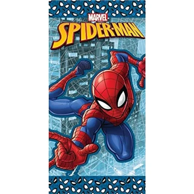 Immagine di Arlis telo mare Spiderman o da bagno Spider Man Marvel 70 x 140 cm in cotone (Asciugamano 3)