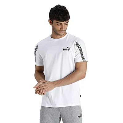 Immagine di PUMA Power Tape Tee, Bianco, M