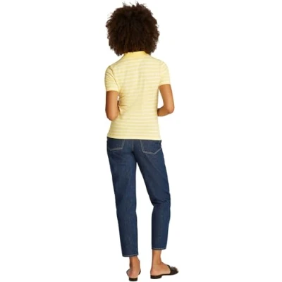Immagine di Tommy Hilfiger Polo citronella/ecru, Donna, Taglia: Large, Citronella/ecru