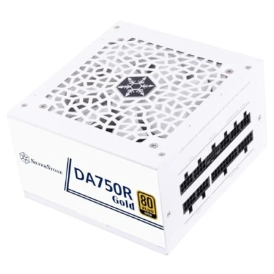 Immagine di SilverStone Technology DA750R Gold, 80 Plus Gold Alimentatore ATX completamente modulare, 750 W, 3,0 &amp; PCIe 5,0, SST GMA WWW