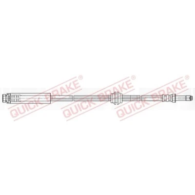 Immagine di QUICK BRAKE 32.413 Tubi Freno 400mm M10x1 con filettatura interna, esterna FORD: Focus C Max