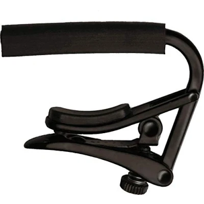 Immagine di SHUBB C1K Noir, Capotasto corde in acciaio per chitarra, nero