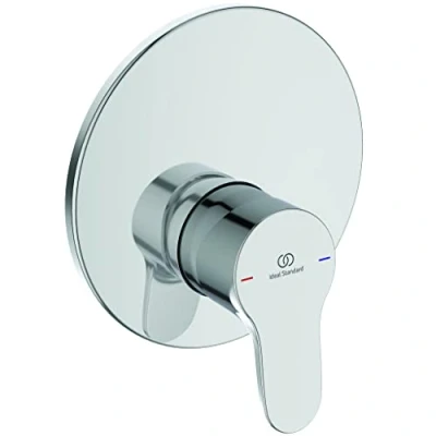Immagine di Ideal Standard Cerabase, Miscelatore monocomando per vasca o doccia ad incasso, Una via, Kit completo di corpo Cromato