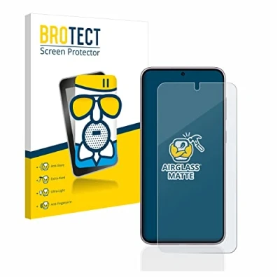Immagine di brotect Pellicola Vetro Opaca per Samsung Galaxy S23 Enterprise Edition Protezione Schermo [Anti Riflesso, Durezza 9H]