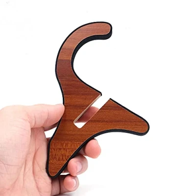 Immagine di Alnicov Portatile Staccabile In Legno Kalimba Holder Pollice Pianoforte Espositore Telaio Fisso per 10 Tasti 17 Key Kalimbas