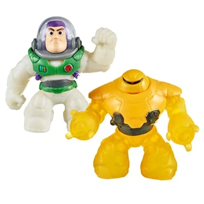 Immagine di Heroes of Goo Jit Zu Lightyear Versus Pack Buzz vs Zyclops, morbido, elastico, eroe appiccicoso.