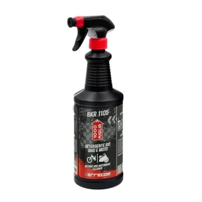 Immagine di ERRECOM 1000 Miglia BKR 1105 Detergente Bici Biodegradabile, Flacone da 1 L con Trigger