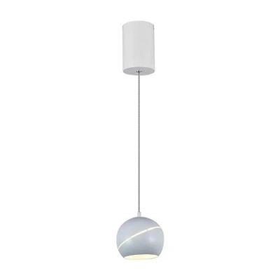 Immagine di V TAC Lampadario a Sospensione LED 8.5W Design Moderno ed Elegante Lampada da Soffitto in Metallo per Salotto, Cucina, Camera, Sala Pranzo, Casa Bianco Luce Bianca Calda