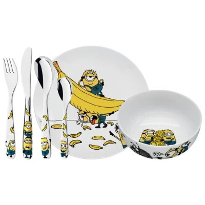 Immagine di WMF Set posate bimbo Minions, 6 pezzi, acciaio inox 18/10
