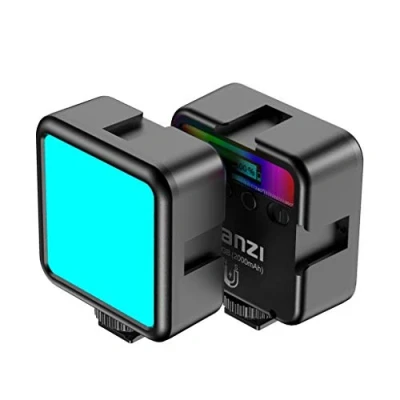 Immagine di Ulanzi VL49 RGB Mini Multi Color LED lampada video per smartphone e camera, luce di riempimento con temperatura colore regolabile (RGB + 2500K 9000K) batteria da 2000 mAh Vlog Streaming