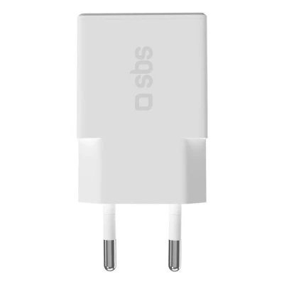 Immagine di SBS TETRGAN1C30SLIM Caricabatterie per dispositivi mobili Universale Bianco AC Ricarica rapida Interno