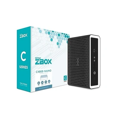 Immagine di Zotac Barebone ZBOX CI669NANO BE 2.5 cm (1.0 pollici) Intel® Core™ i7 1335 2560 MB RAM FreeDOS