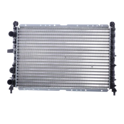 Immagine di NRF 54502 Radiatore motore Alluminio 558 378 34 Alette di raffreddamento montate meccanicamente FIAT: Coupe, Uno Hatchback, Tipo Hatchback