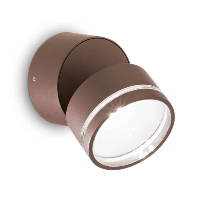 Immagine di Ideallux Ideal Lux Omega Round applique LED 4.000K caffè