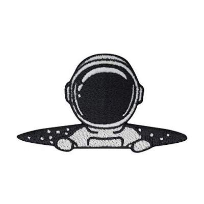 Immagine di Finally Home Toppe termoadesive da applicare con l&#039;astronauta dell&#039;All Patch Spaziale Alien