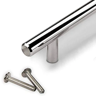 Immagine di SOTECH Maniglia per mobili G11 cromata cassetti con BA 64 mm Lunghezza totale 124