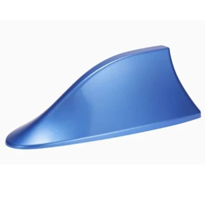 Immagine di I45 Universal Car Shark Antenna sul tetto Alta lucentezza in blu