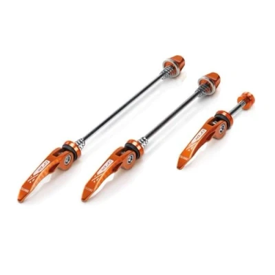 Immagine di XLC, Set di rilascio rapido QR L05 Unisex Adult, Arancione, one size