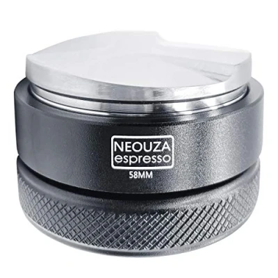 Immagine di Neouza distributore di caffè da 58 mm, adatto per macchine con gruppo E61 mm e portafiltri, livellatore
