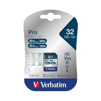 Immagine di Verbatim PRO Scheda SDHC 32 GB Class 10 UHS I,