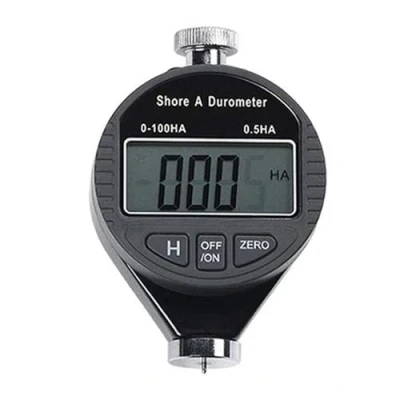 Immagine di OBEST Durometro digitale con display LCD, tipo Shore A, strumento per misurare la durezza di gomma, plastica, pneumatici e silicone, campo misurazione 0 100 HA
