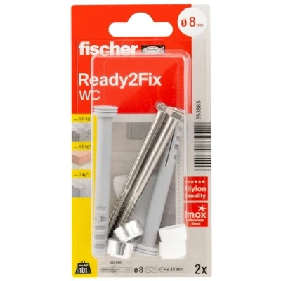 Immagine di Fischer 553883 Kit elementi di fissaggio Contenuto 2 pz.