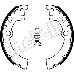 Immagine di METELLI 53 0400 Ganasce Freno 180,0mm 25mm SUZUKI: Wagon R+ II Hatchback, I Hatchback
