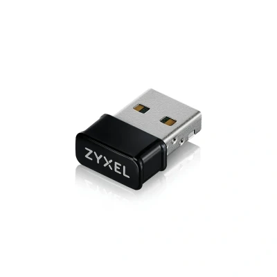 Immagine di Zyxel Adattatore USB wireless AC1200 dual band NWD6602 Nano Supporto MU MIMO per un&#039;esperienza di rete priva lag. Scurezza avanzata con crittografia WEP/WPA/WPA2/WPA3 [NWD6602]