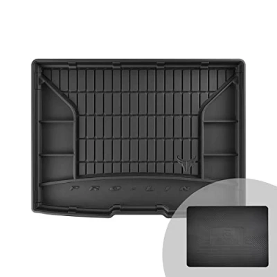 Immagine di FROGUM ProLine 3D Esclusivo Tappetino Vasca Baule Bagagliaio in gomma perfetto per Ford Focus IV dal 2018 Comodo organizzatore Bordi più alti