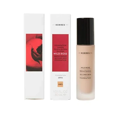 Immagine di Korres WILD ROSE Foundation Fondotinta, Donna, Taglia: 30 ml, Wrf2