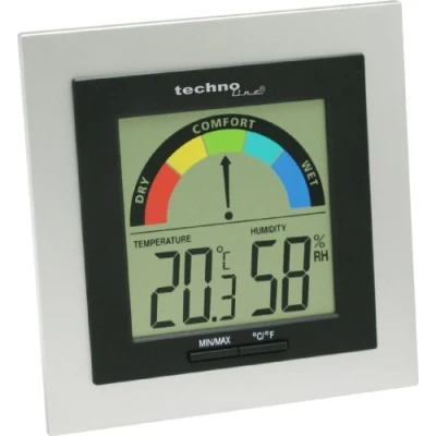 Immagine di TechnoLine WS 9430 Stazione Meteo, Argento/Nero