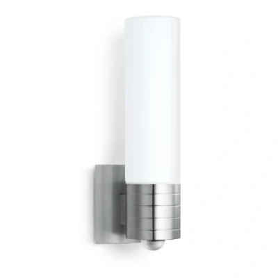 Immagine di Steinel Lampada a LED L 260 S Luce da parete con sensore di movimento 240, portata 12 m, 703 lm, 9,21 W, acciaio inox